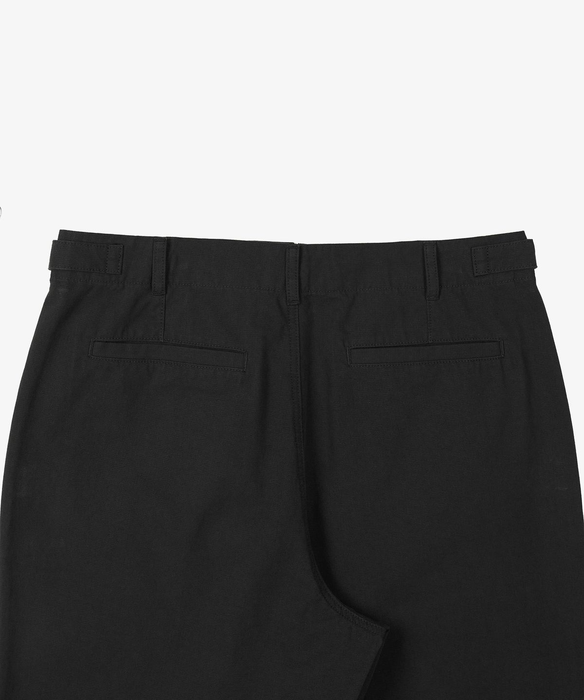 토피(TOFFEE) 퍼티그 비조 캔버스 코튼 팬츠 (BLACK)