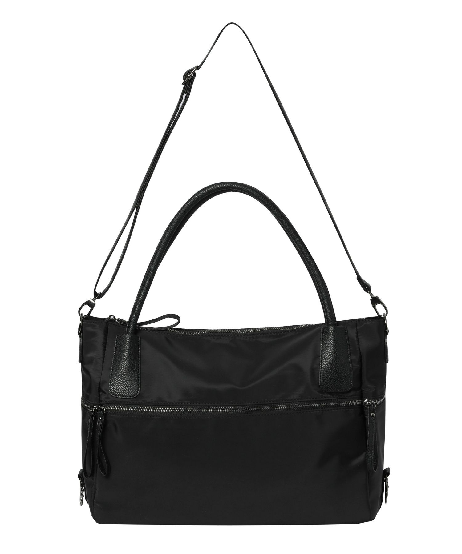 MUSINSA | MUCENT 4-Way Signature Logo Unisex Tote Bag