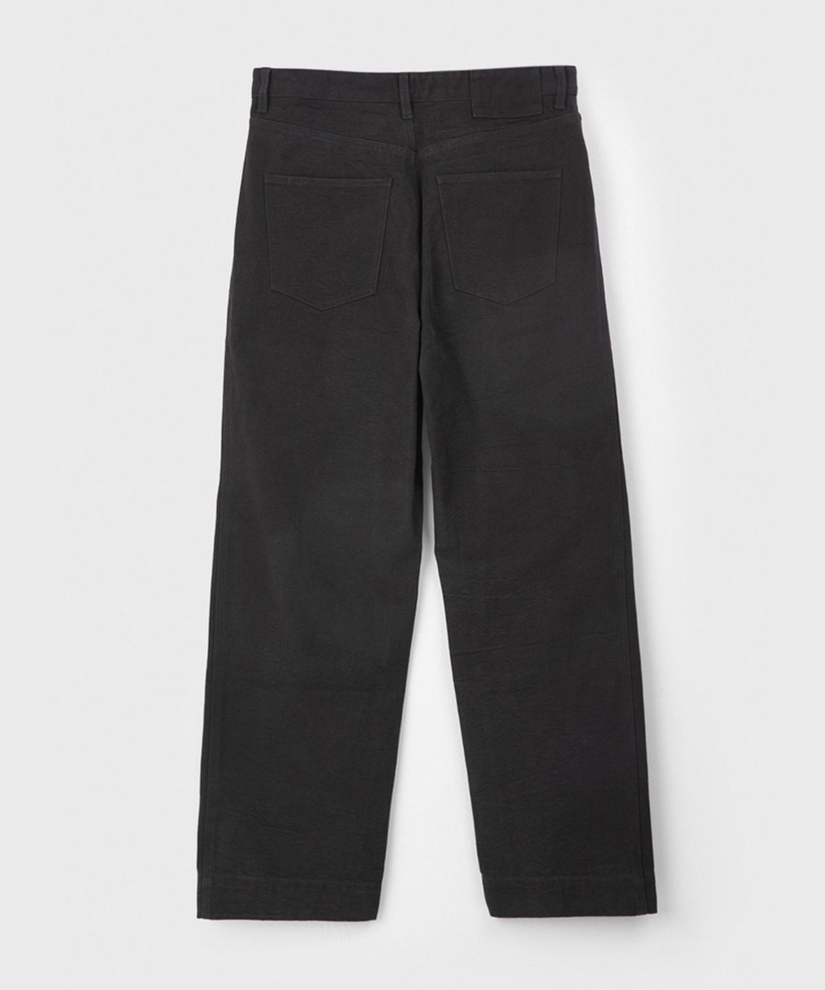 벌스데이수트(BIRTHDAYSUIT) PAINTED OXFORD 5P PANTS (BLACK)