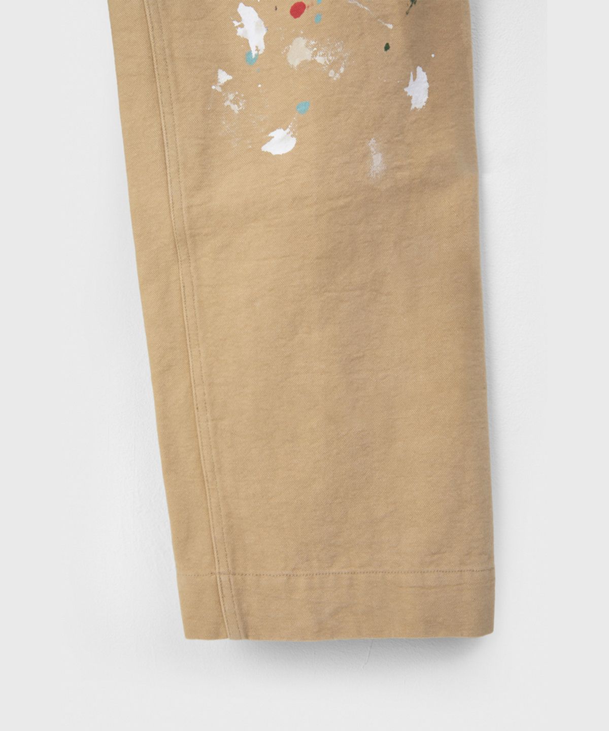 벌스데이수트(BIRTHDAYSUIT) PAINTED OXFORD 5P PANTS (BEIGE)