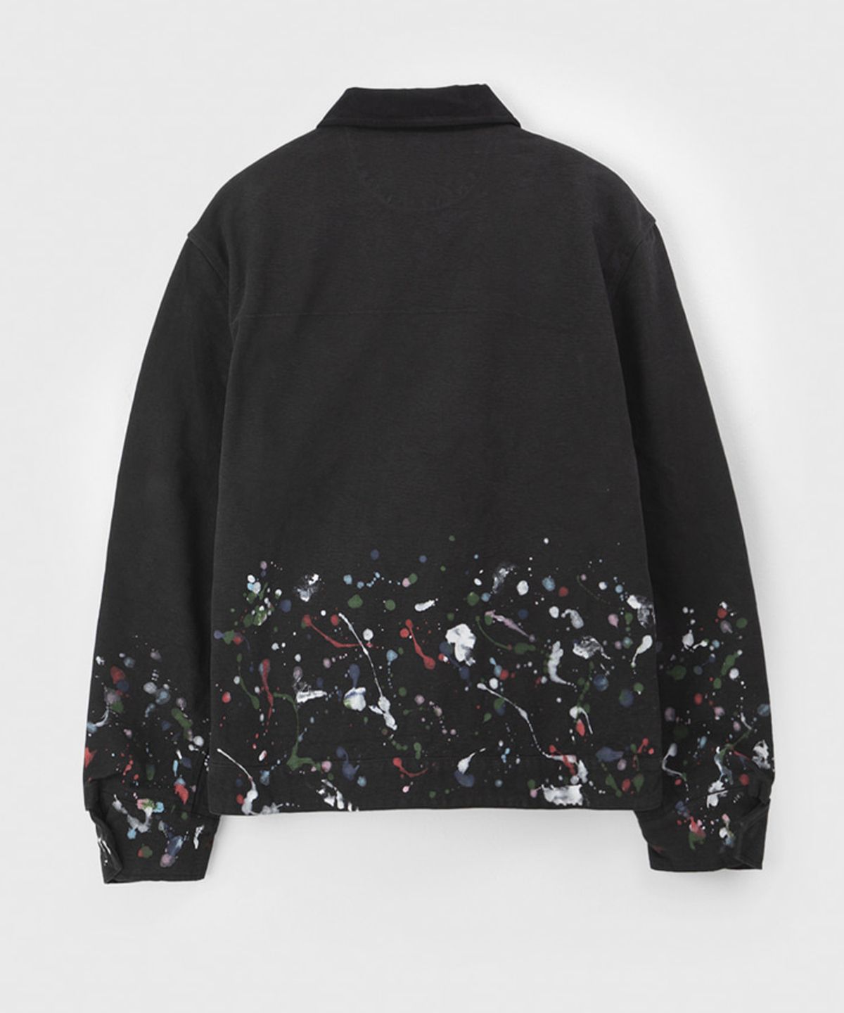 벌스데이수트(BIRTHDAYSUIT) PAINTED CLUB JACKET (BLACK)