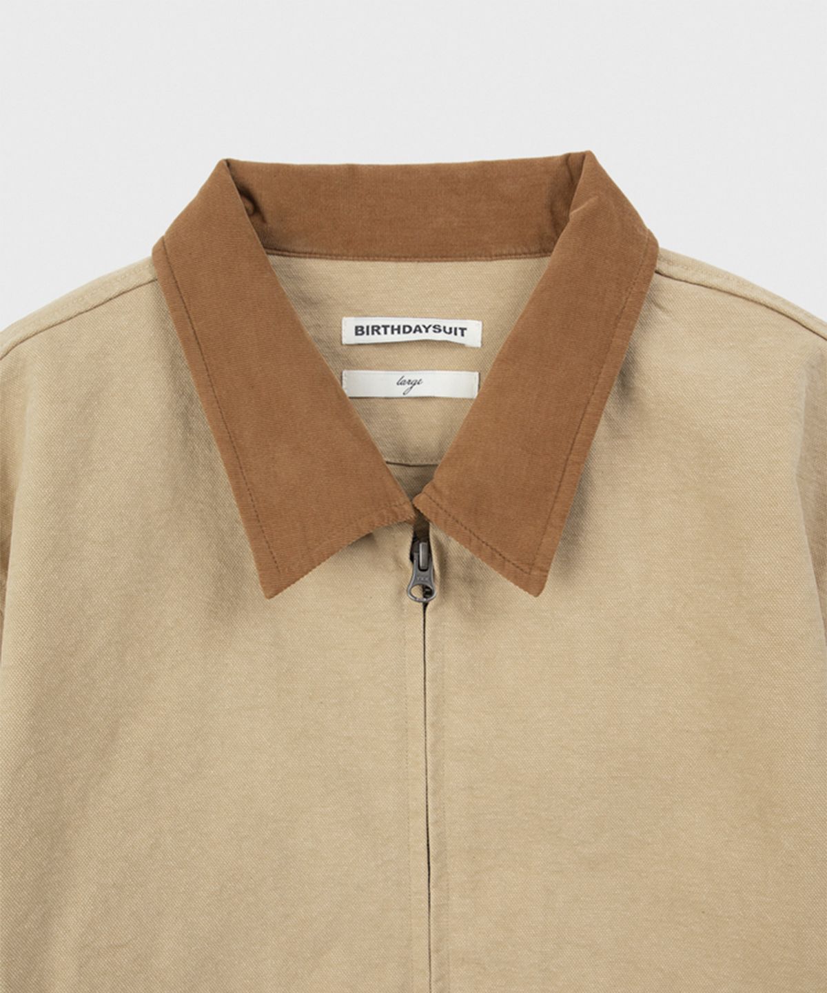 벌스데이수트(BIRTHDAYSUIT) PAINTED CLUB JACKET (BEIGE)
