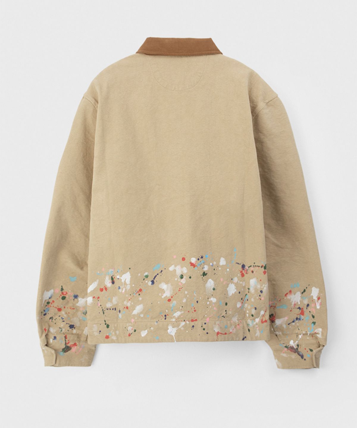 벌스데이수트(BIRTHDAYSUIT) PAINTED CLUB JACKET (BEIGE)