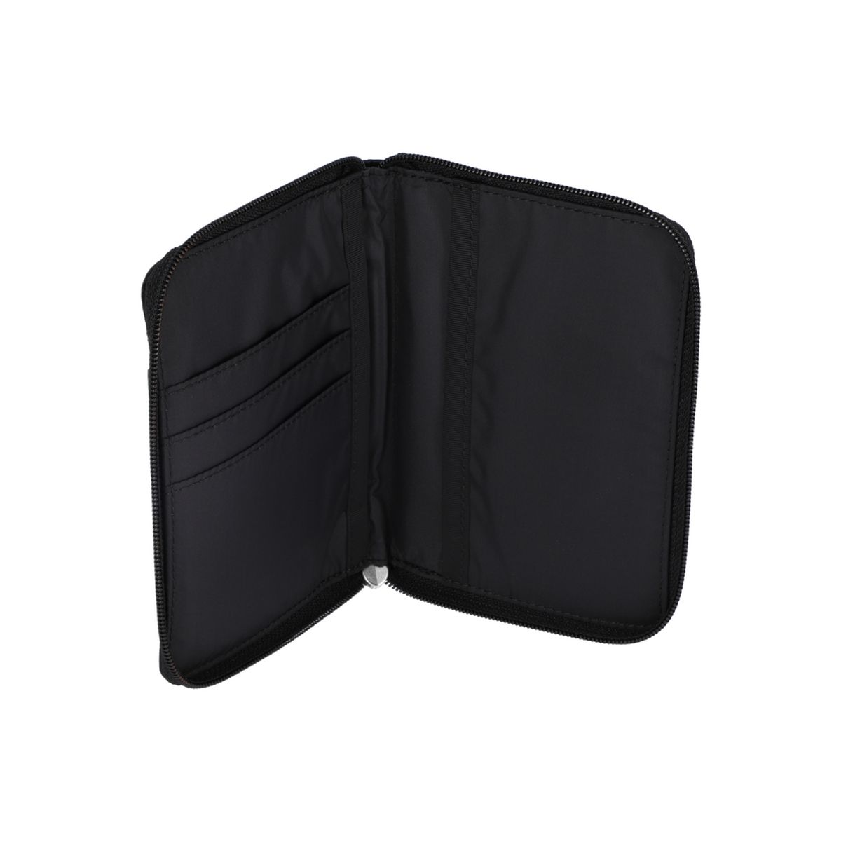 레스포색(LESPORTSAC) 리사이클드 블랙 집 트래블 월렛 [1545.R086]