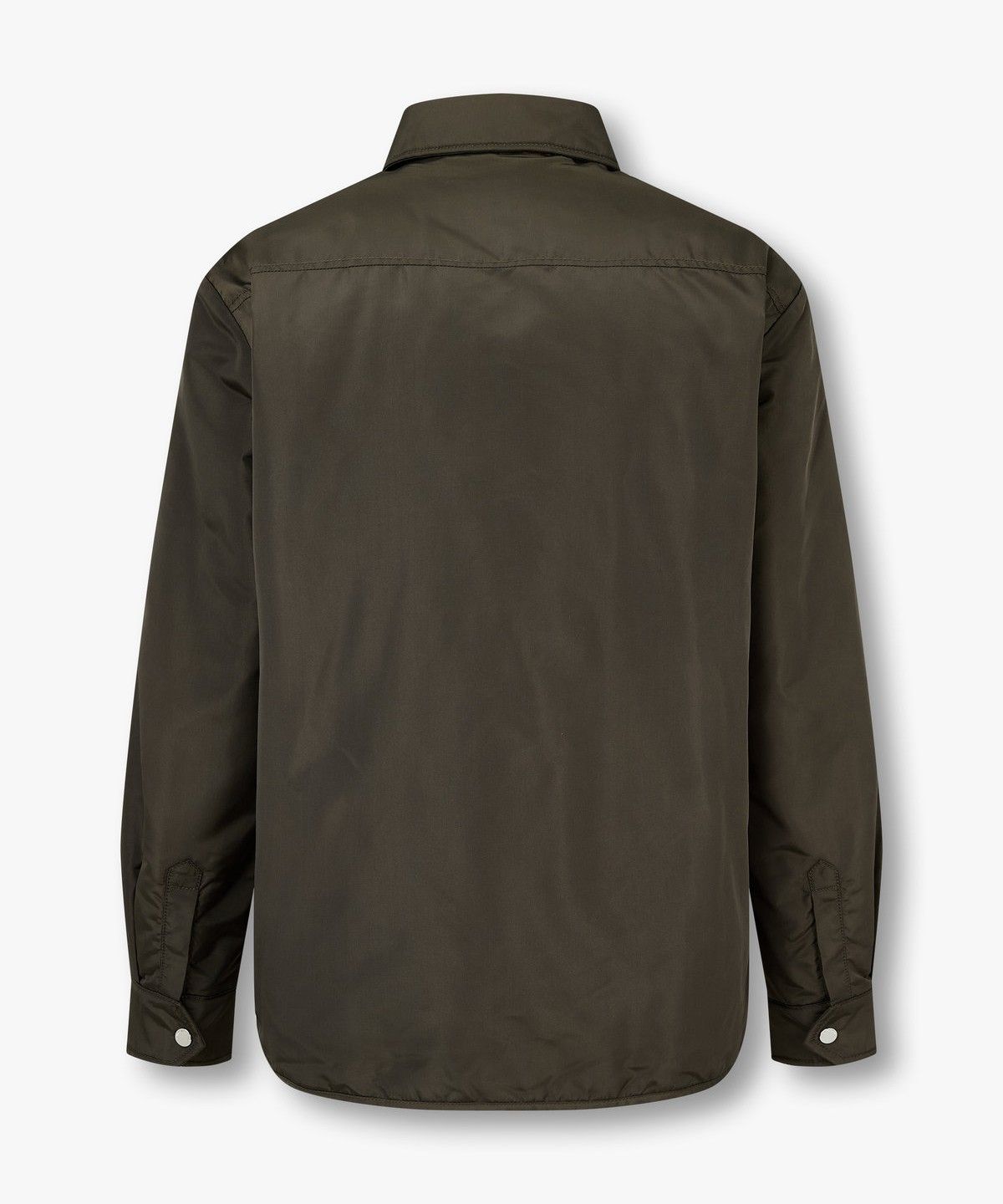아르마니 익스체인지(ARMANI EXCHANGE) 남성 사이드 슬릿 폴리 자켓_올리브 A414310034