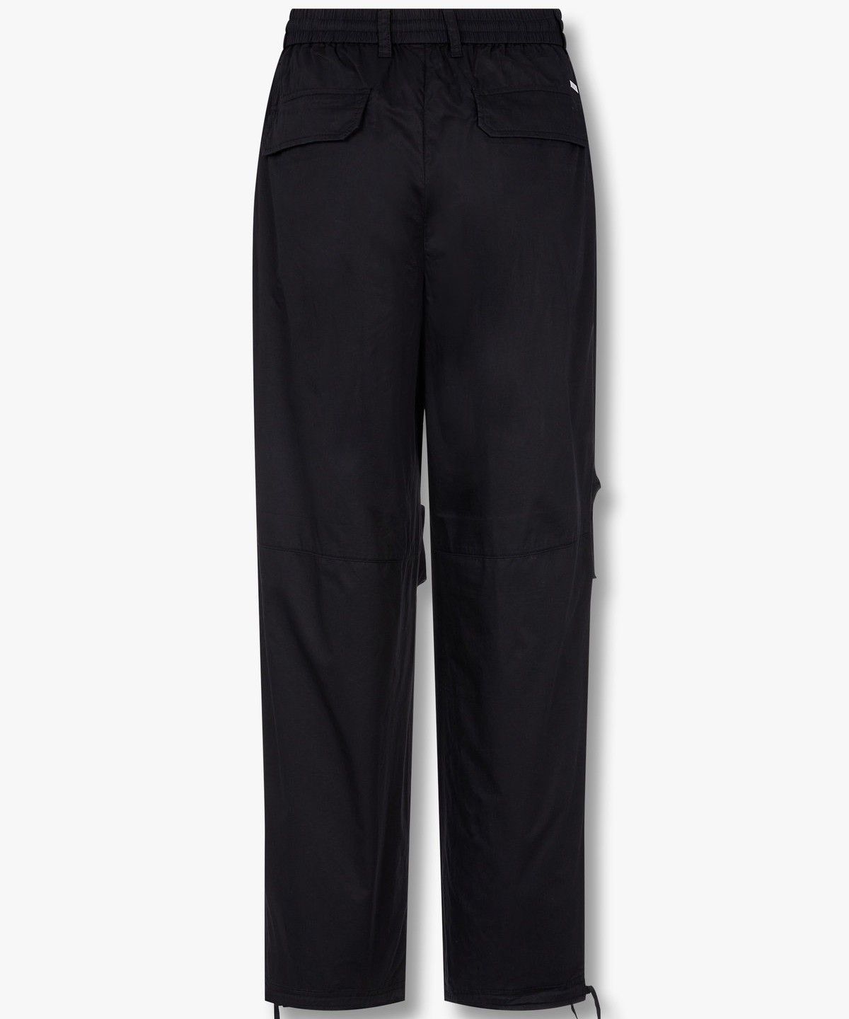 아르마니 익스체인지(ARMANI EXCHANGE) 남성 스트링 헴 파라슈트 팬츠_블랙 A414342007