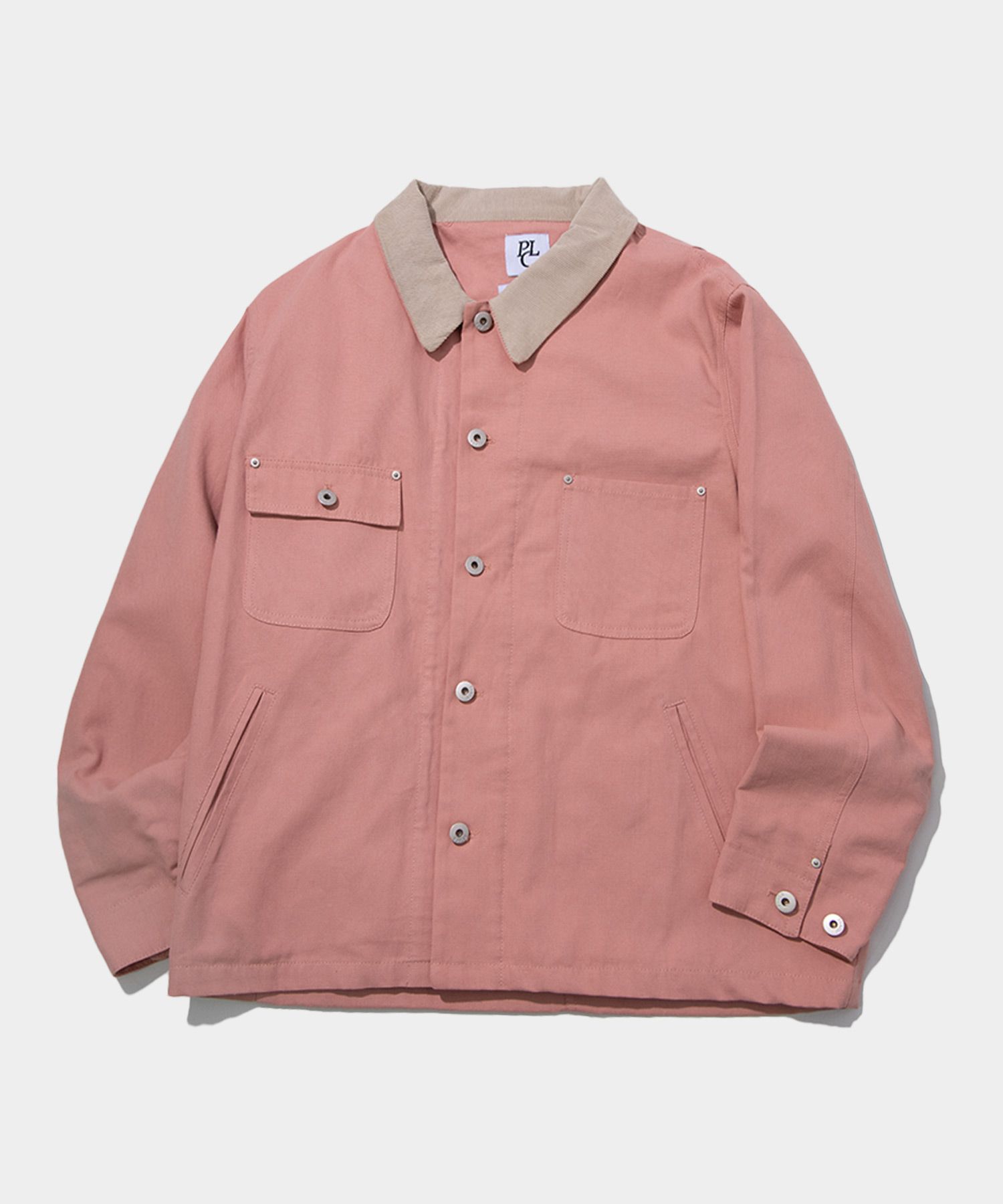 MUSINSA PLACE STUDIO Golden Collar Barber Cotton Corduroy