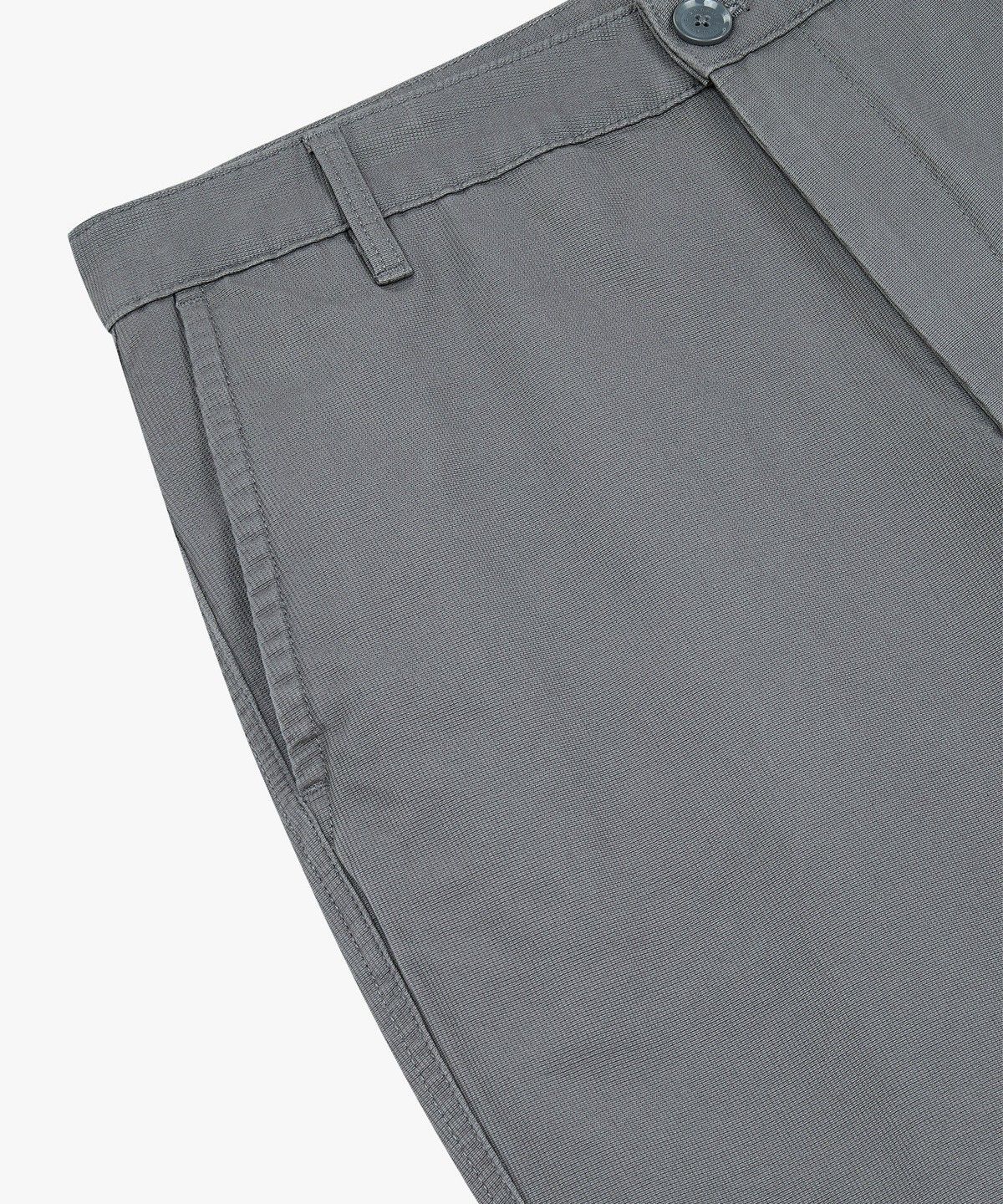 아르마니 익스체인지(ARMANI EXCHANGE) 남성 로고 플레이트 텍스처드 팬츠_다크 그레이 A414342009