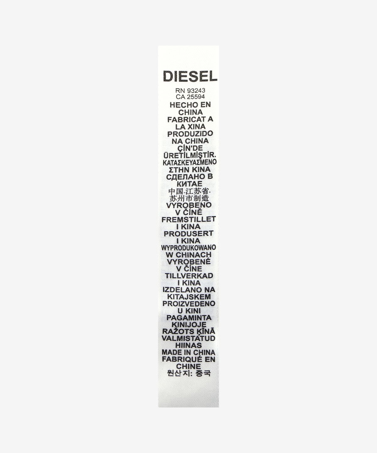 디젤(DIESEL) K 레스트 스카프 - 블랙 / A132740BNBD93R