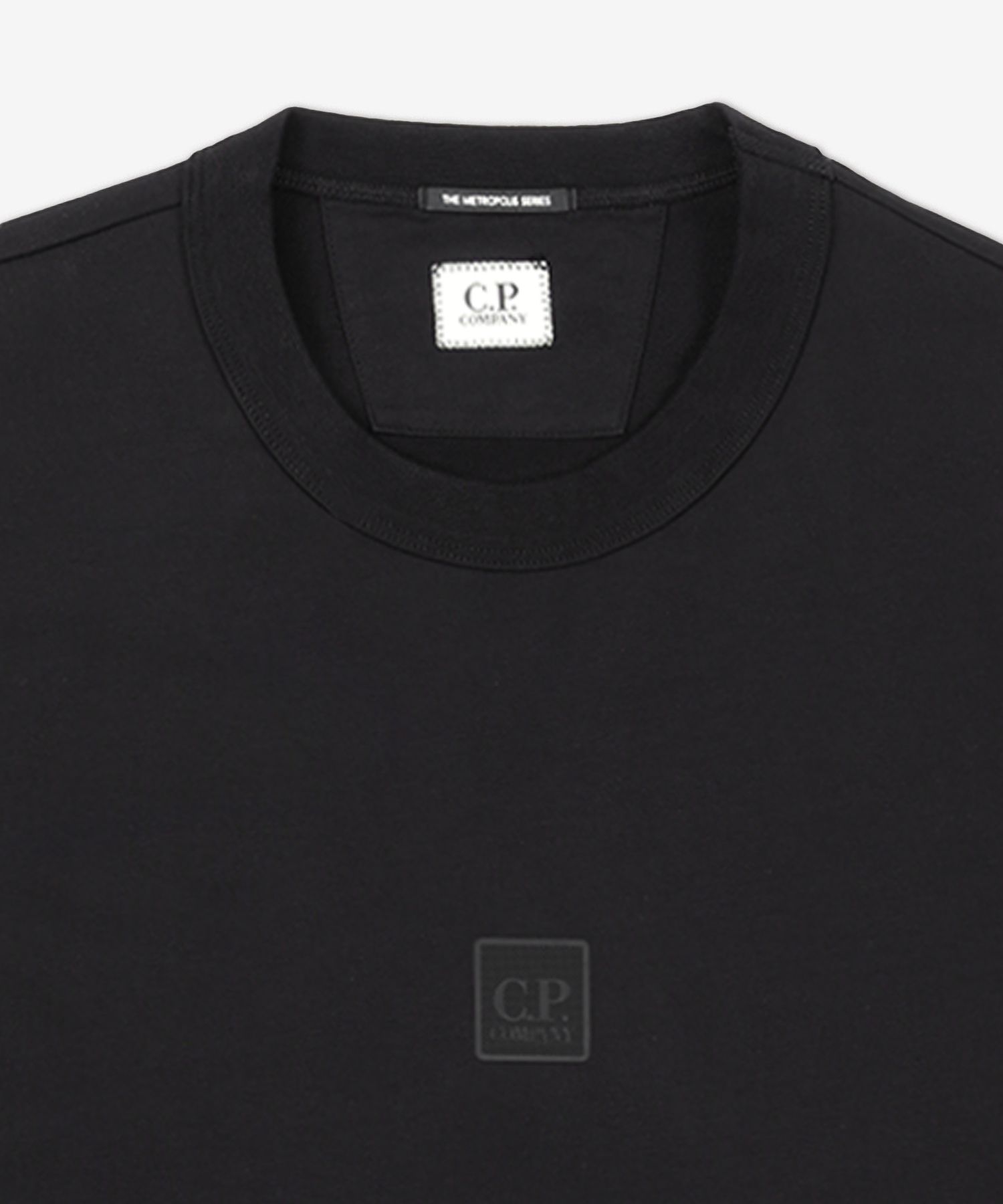 ★C.P. Company★ Metropolis Logo Crewneck Man to Man Black 1 MUSINSA | CP Company Metropolis Logo Crewneck Man to Man