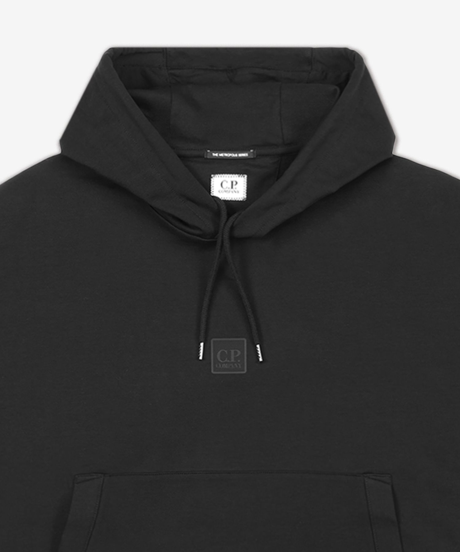★C.P. Company★ Metropolis Logo Hoodie Black 17CLSS033A0064 MUSINSA | CP Company Metropolis Logo Hoodie - Black