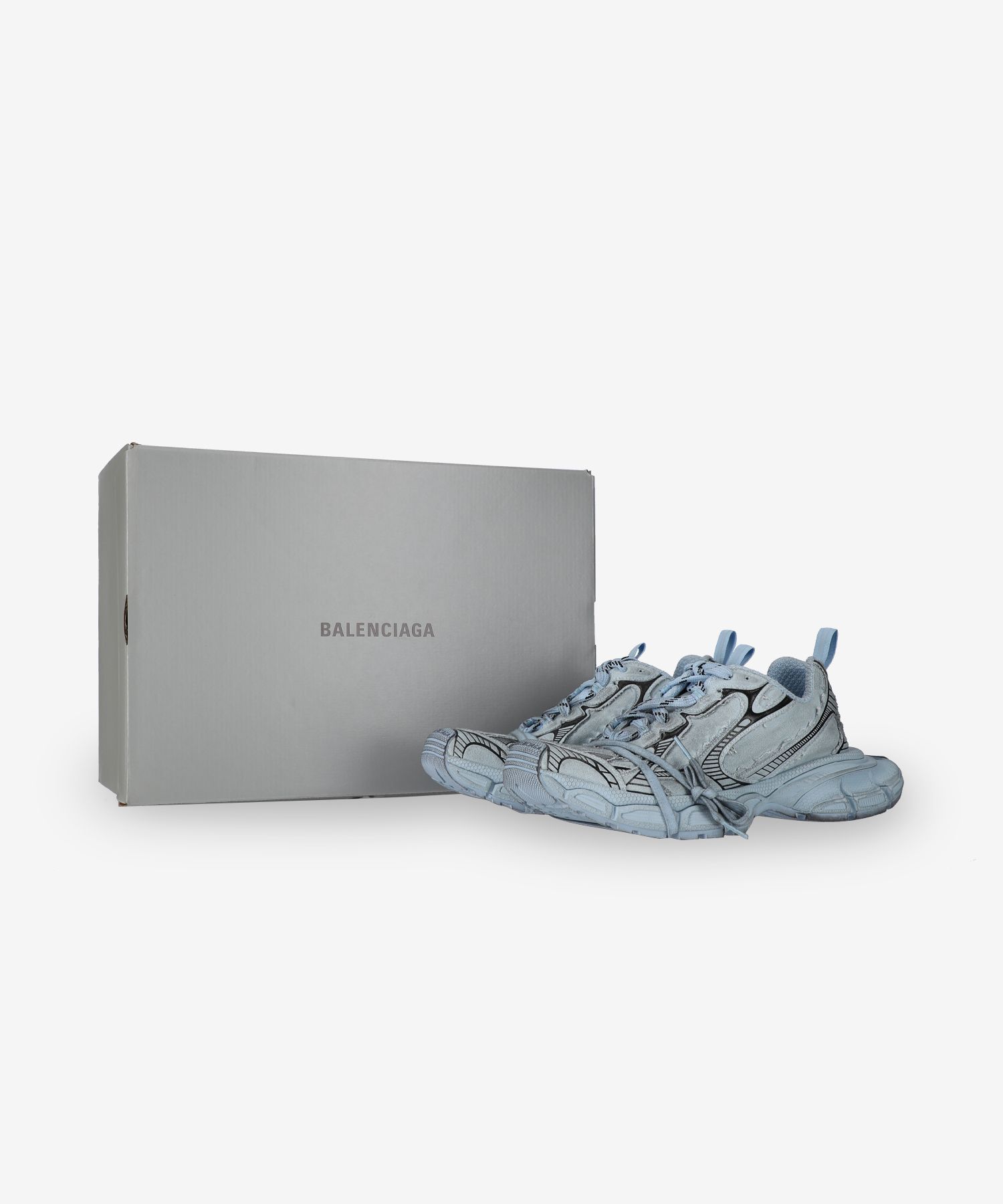 MUSINSA | BALENCIAGA 3XL Sneakers - Light Blue / 734734W3XDC4000