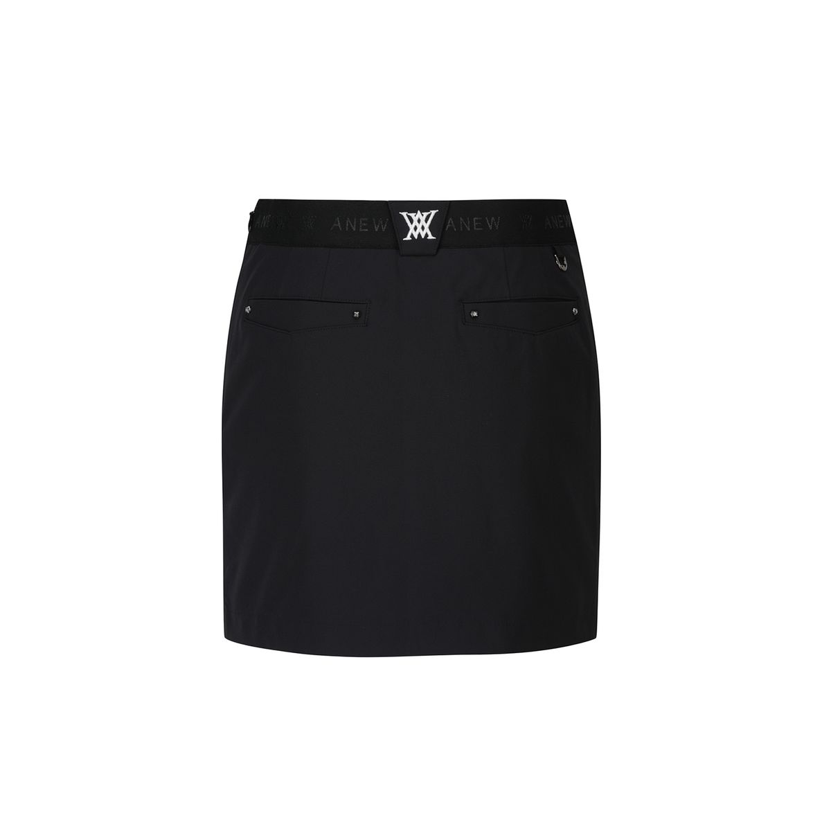 어뉴골프(ANEW GOLF) W FLEECE INCISION POINT A-LINE SQ_BK