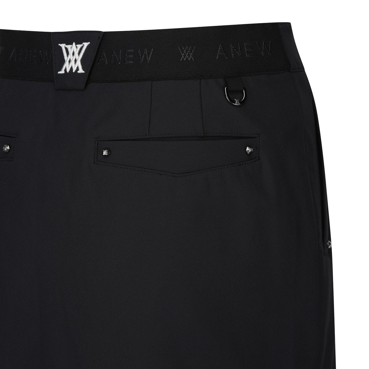어뉴골프(ANEW GOLF) W FLEECE INCISION POINT A-LINE SQ_BK