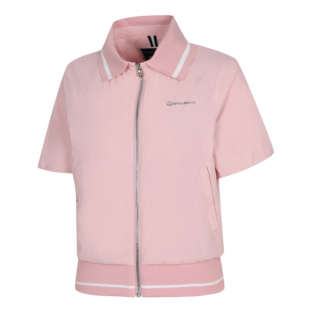 테일러메이드 어패럴(TAYLORMADE APPAREL) 여성 반팔 카라 점퍼 TJN-71HG01-403