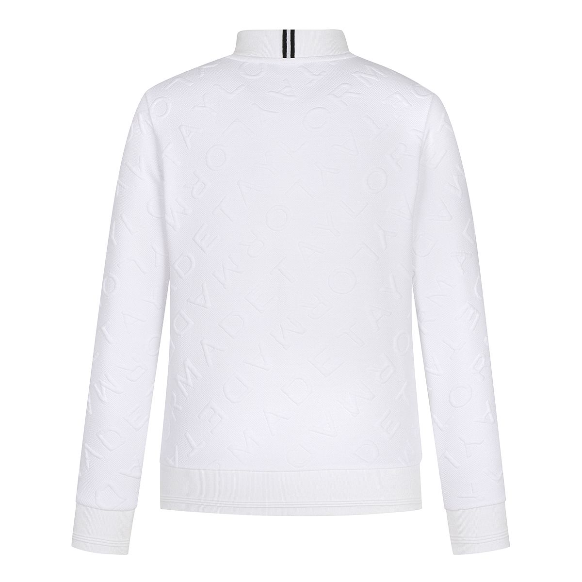 테일러메이드 어패럴(TAYLORMADE APPAREL) 여성 자가드 하이넥 맨투맨 티셔츠 TTN-72HG43-101