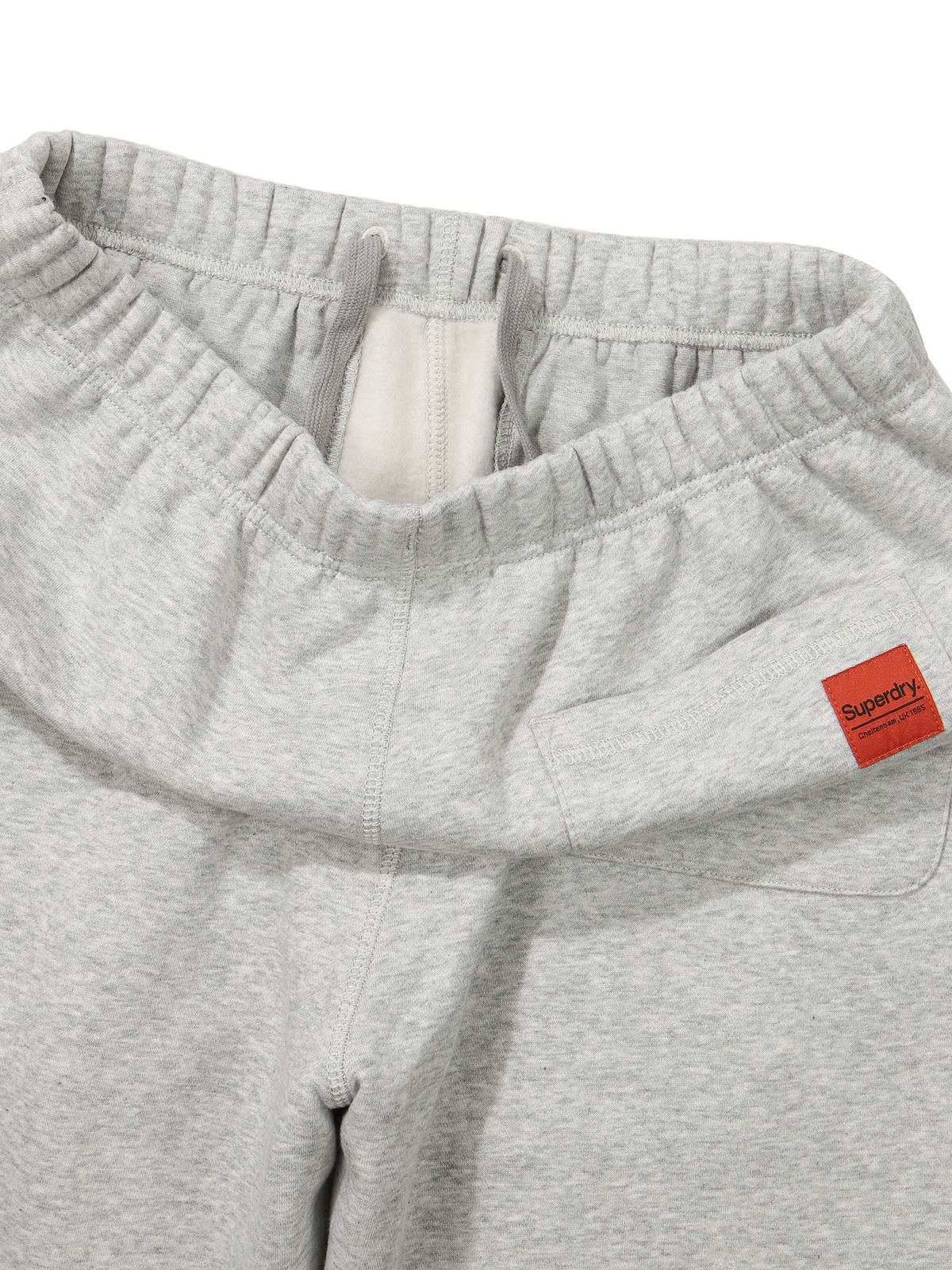 슈퍼드라이(SUPERDRY) 빈티지 스웻 조거팬츠 멜란지 그레이