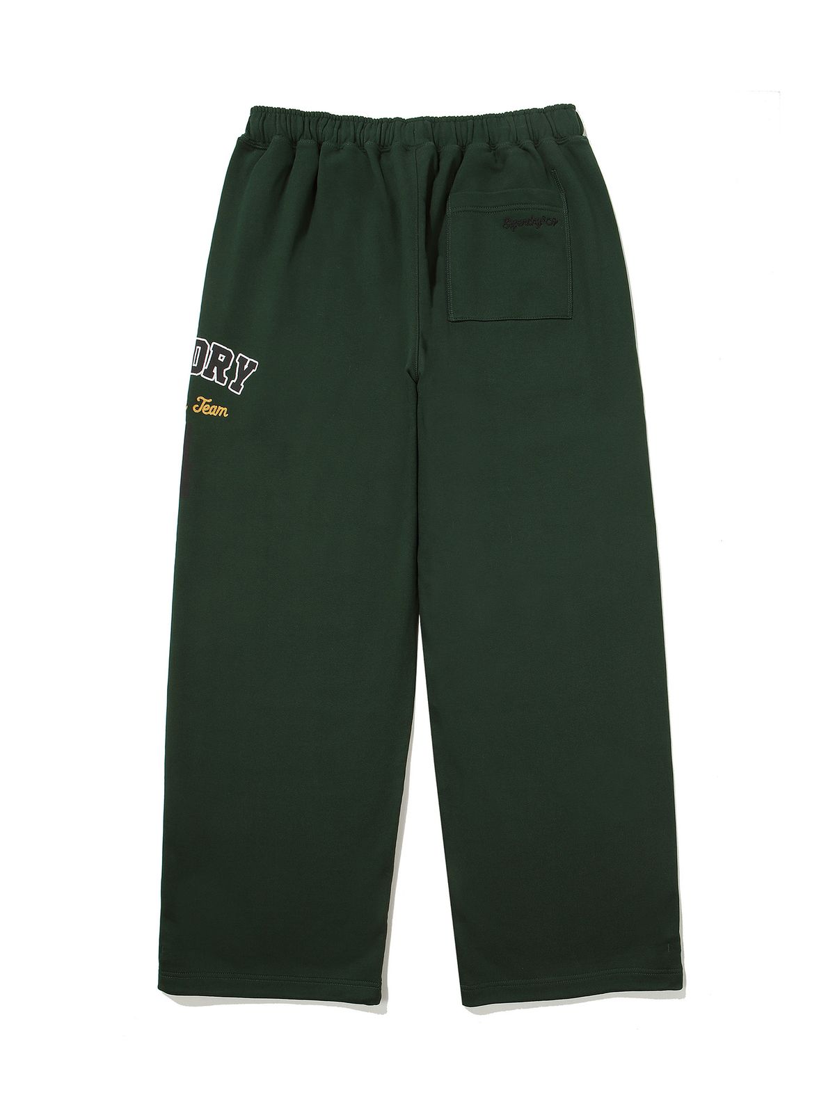 슈퍼드라이(SUPERDRY) 바시티 와이드 스웻 팬츠 헌터