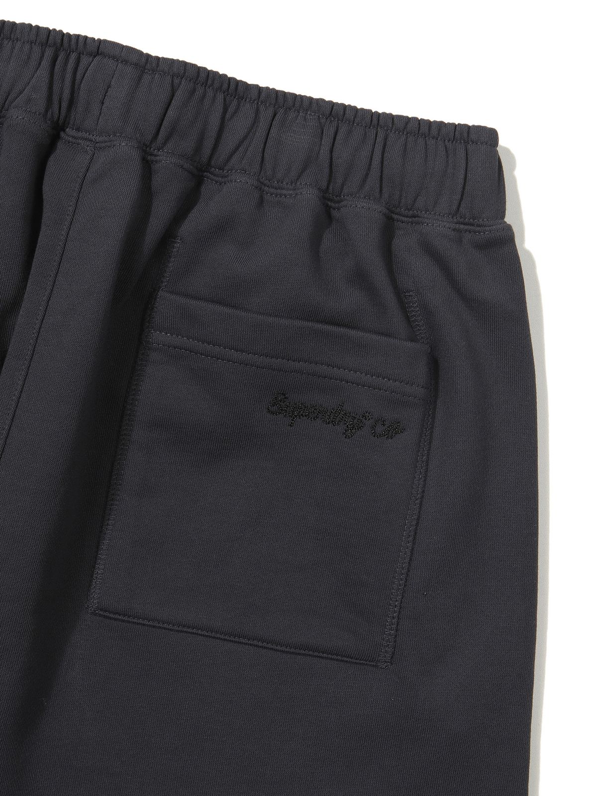 슈퍼드라이(SUPERDRY) 바시티 와이드 스웻 팬츠 네이비