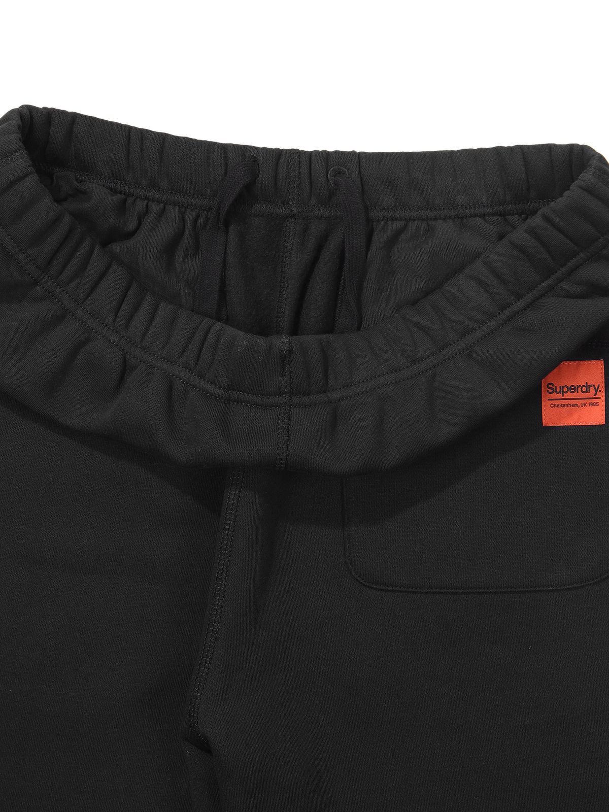 슈퍼드라이(SUPERDRY) 빈티지 스웻 조거팬츠 블랙