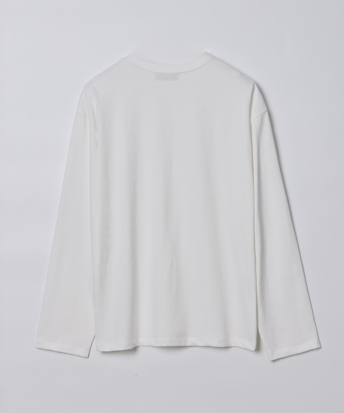 필더스(FIELDERS) MAN ESSENTIAL LONG SLEEVE TEE WHITE