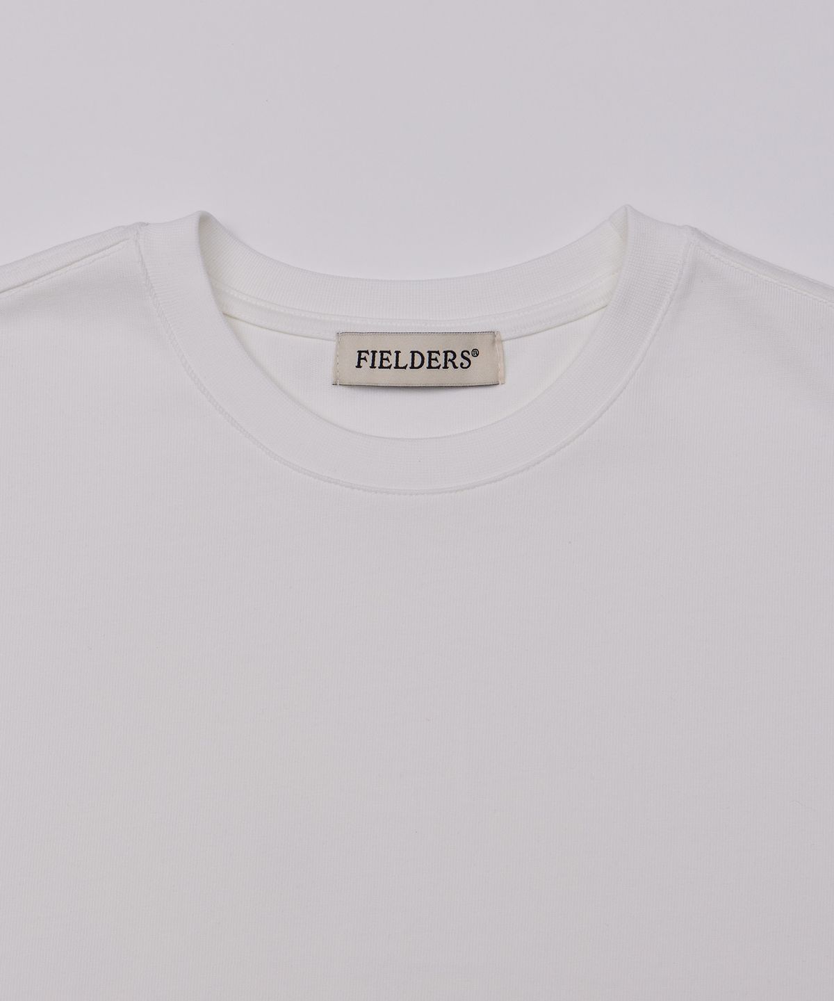 필더스(FIELDERS) MAN ESSENTIAL LONG SLEEVE TEE WHITE