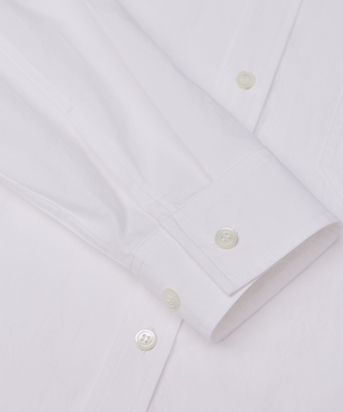 필더스(FIELDERS) WASHED COTTON SHIRTS WHITE