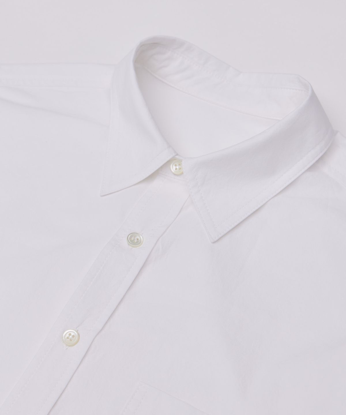 필더스(FIELDERS) WASHED COTTON SHIRTS WHITE
