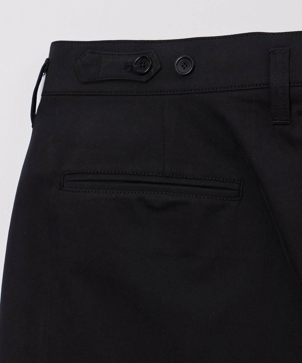 필더스(FIELDERS) MAN CLASSIC CHINO PANTS DEEP BLACK
