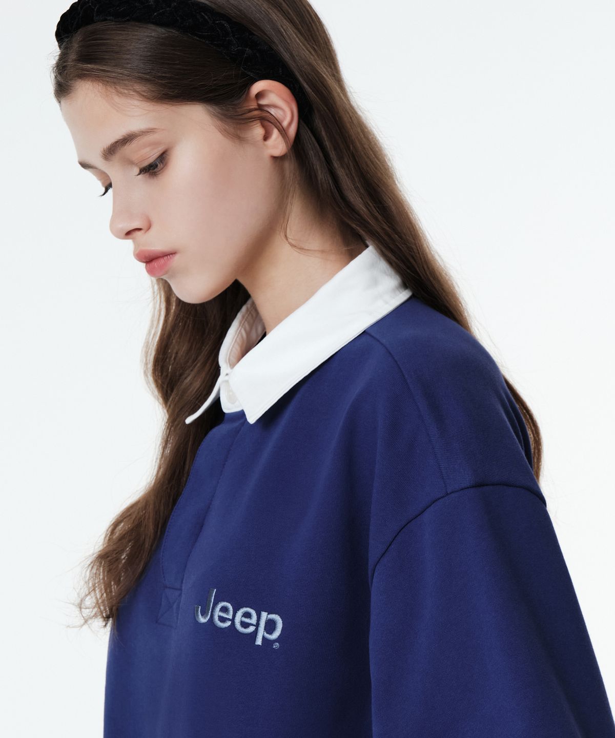지프(JEEP) 럭비 맨투맨 (JP5TSU824BL)