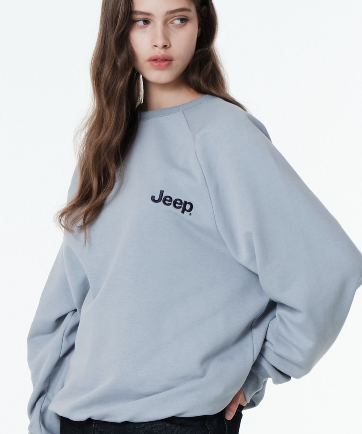 지프(JEEP) M-Logo 맨투맨 (JP5TSU841SB)
