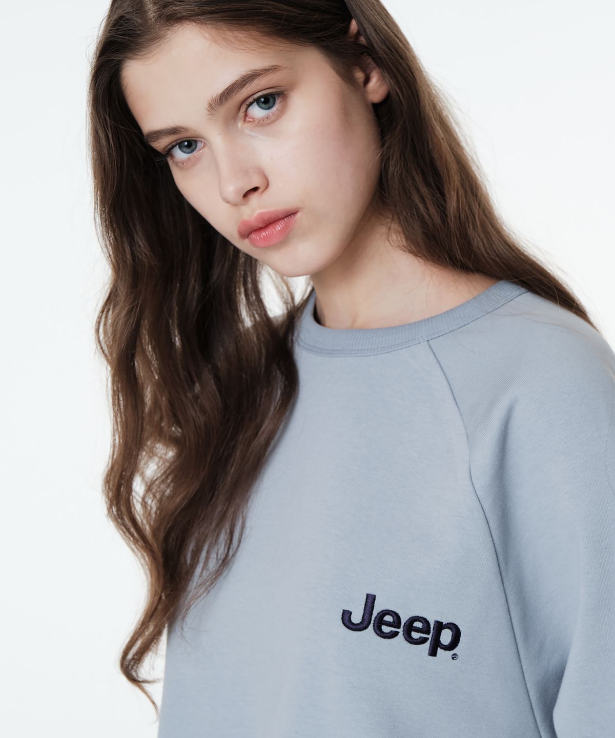 지프(JEEP) M-Logo 맨투맨 (JP5TSU841SB)