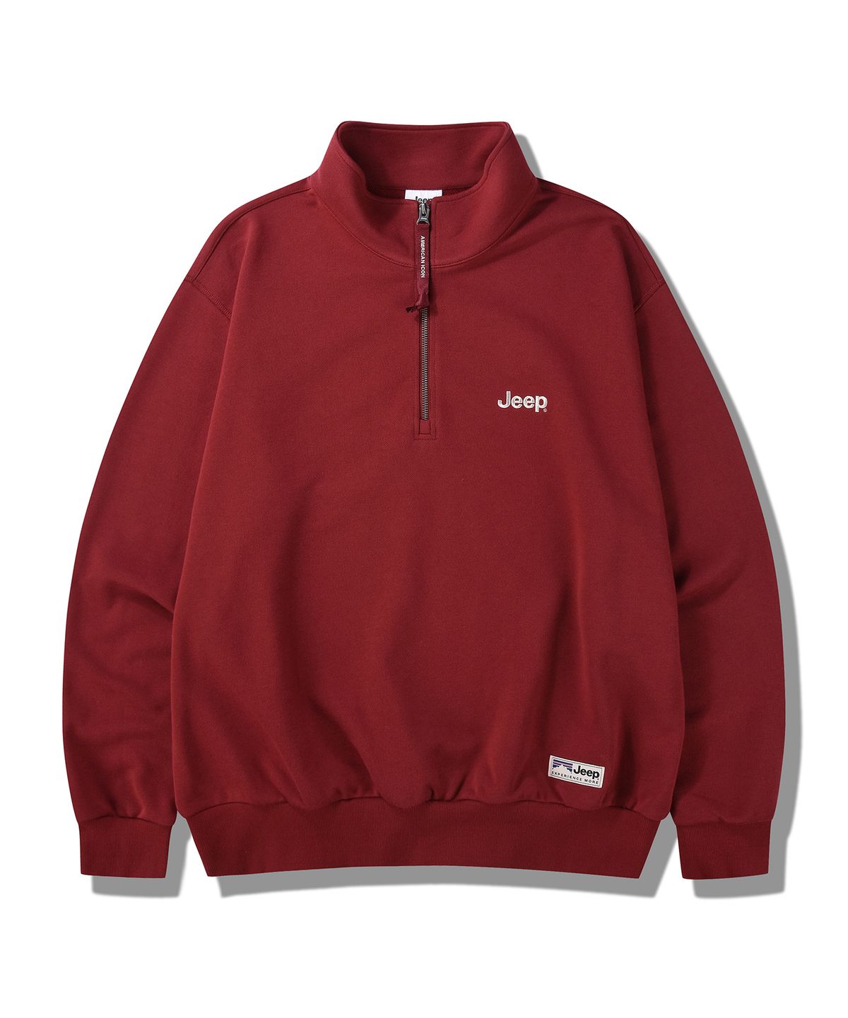 지프(JEEP) [360g] M-Logo 반집업 맨투맨 (JP5TSU839RD)