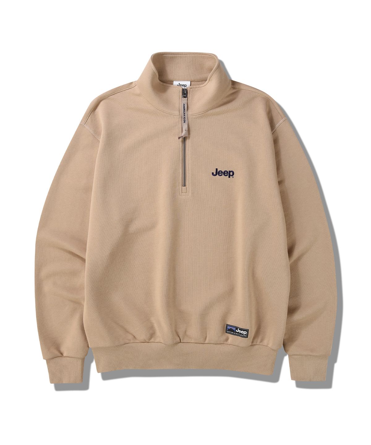 지프(JEEP) [360g] M-Logo 반집업 맨투맨 (JP5TSU839BE)