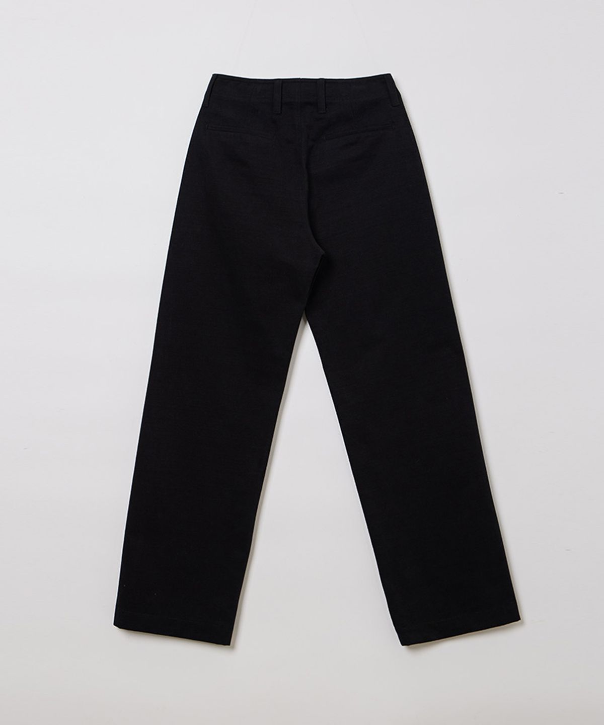 필더스(FIELDERS) WOMAN CLASSIC BRUSHED COTTON PANTS BLACK