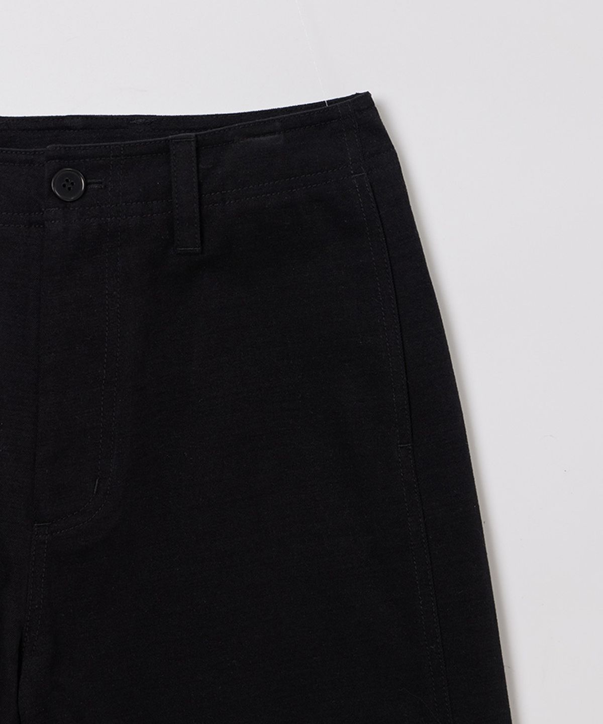 필더스(FIELDERS) WOMAN CLASSIC BRUSHED COTTON PANTS BLACK