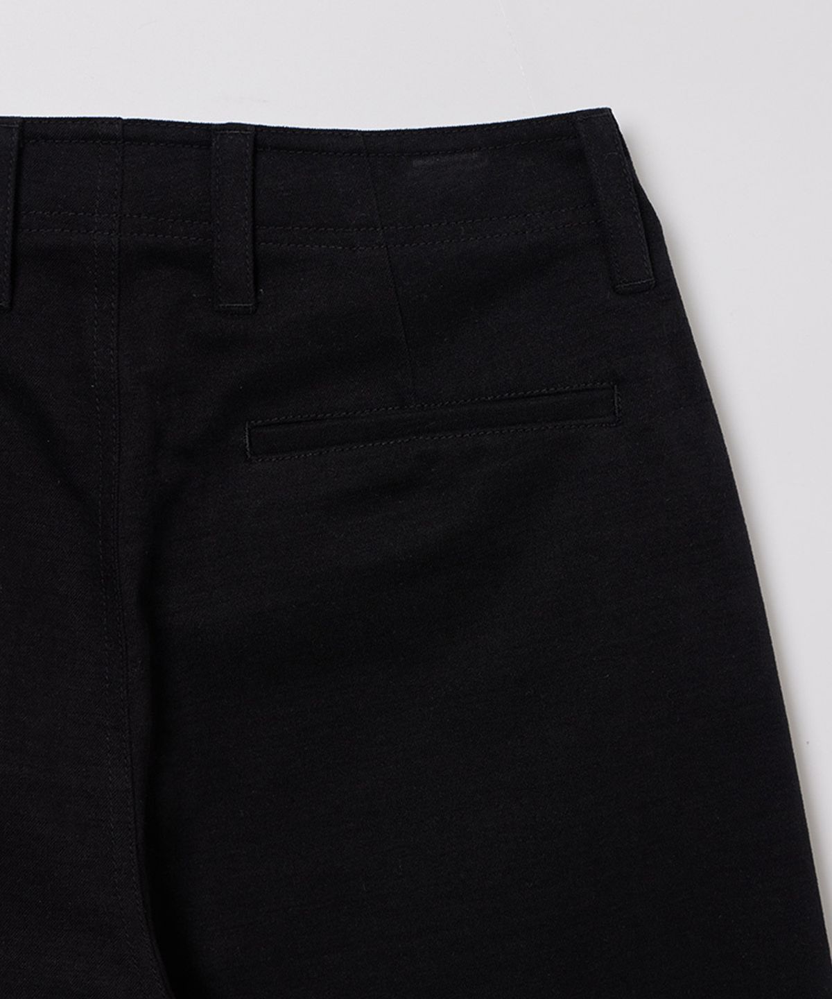 필더스(FIELDERS) WOMAN CLASSIC BRUSHED COTTON PANTS BLACK