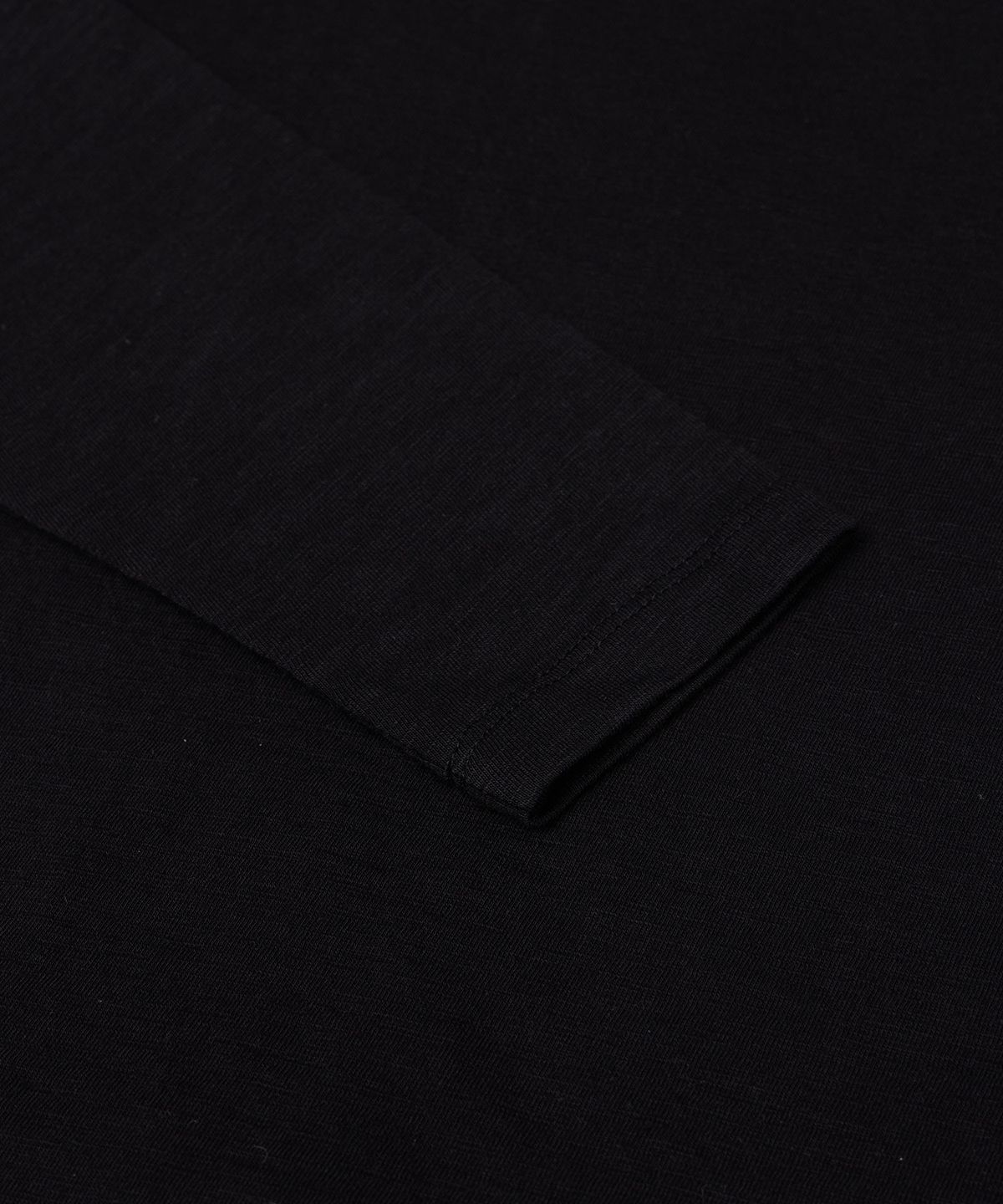 필더스(FIELDERS) WOMAN ESSENTIAL LOGO TEE BLACK