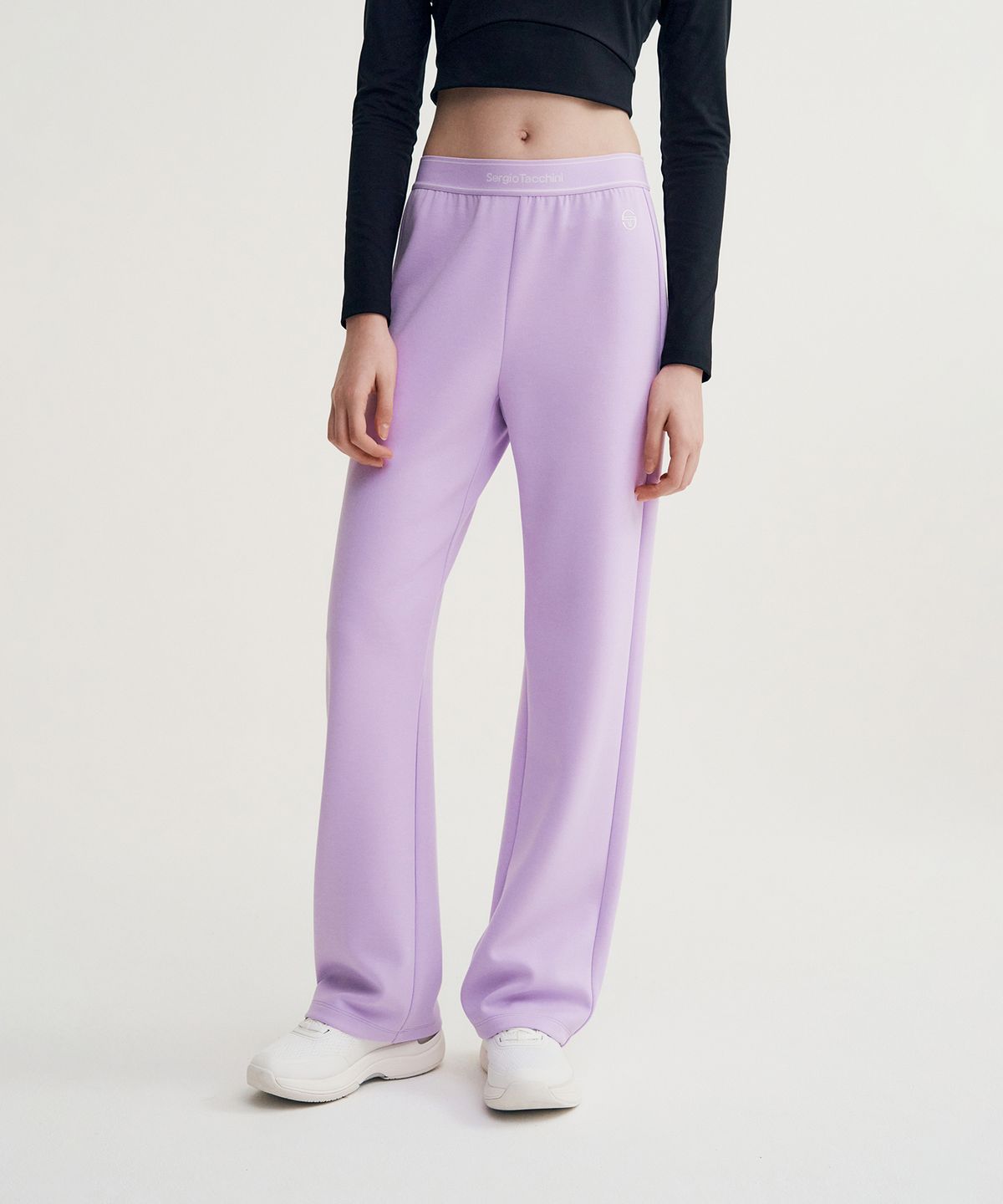 세르지오 타키니(SERGIO TACCHINI) W 에센셜 스트레이트 팬츠 (L.Purple)