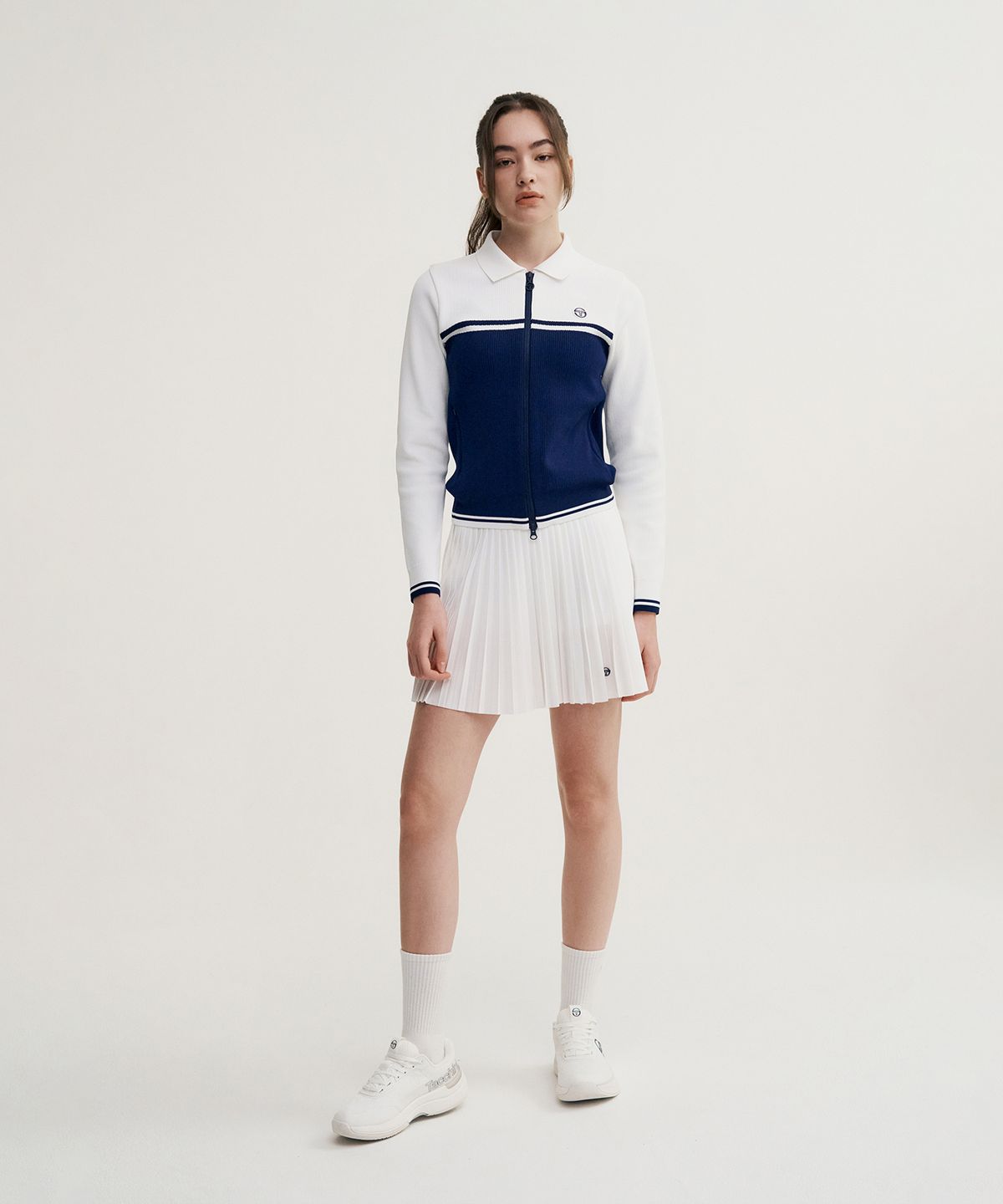세르지오 타키니(SERGIO TACCHINI) W 고트 다마린도 베러니트 집업 가디건