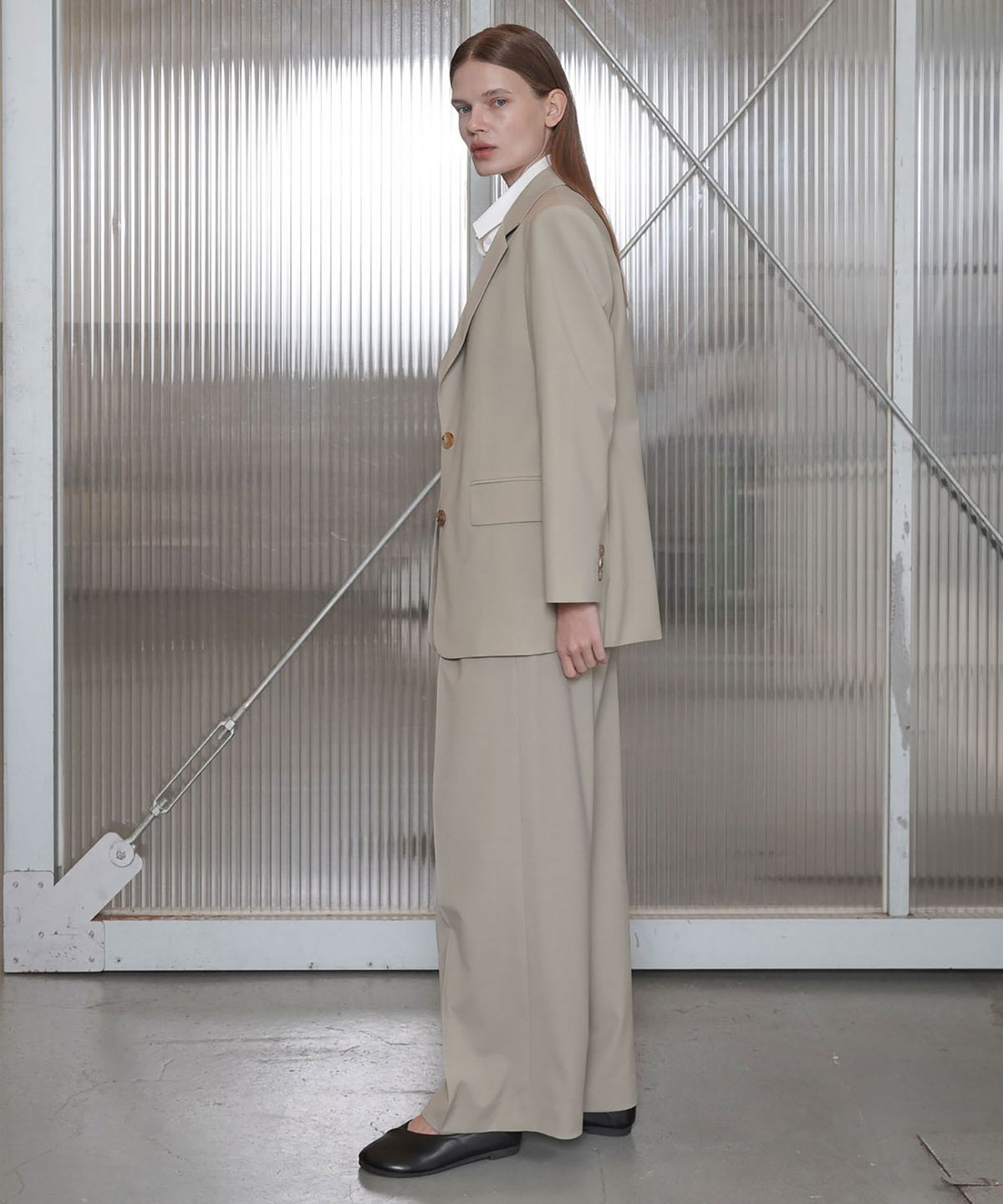 씨커슨(CKUSUN) WOOL BLEND DETACHABLE SHIRTS JACKET_OLIVE