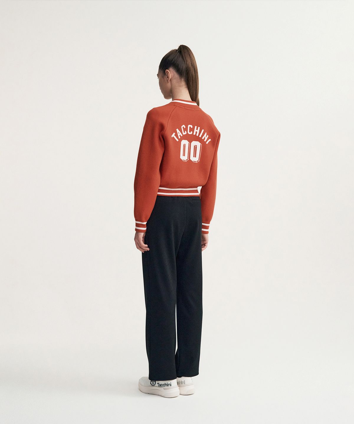 세르지오 타키니(SERGIO TACCHINI) W 프레피 바시티 가디건 (Red)