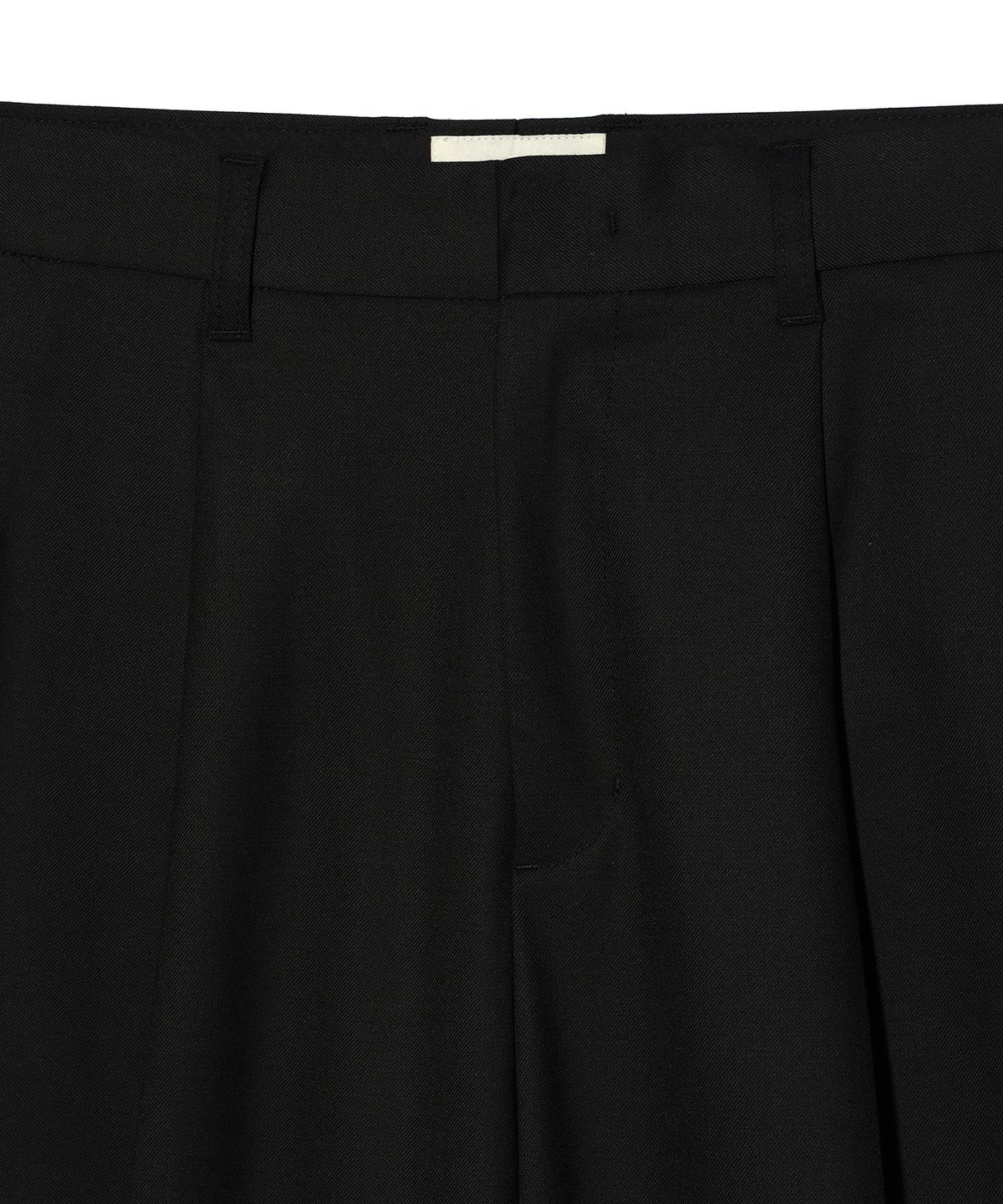 이에이(IEY) CREAM EASY TROUSER Black