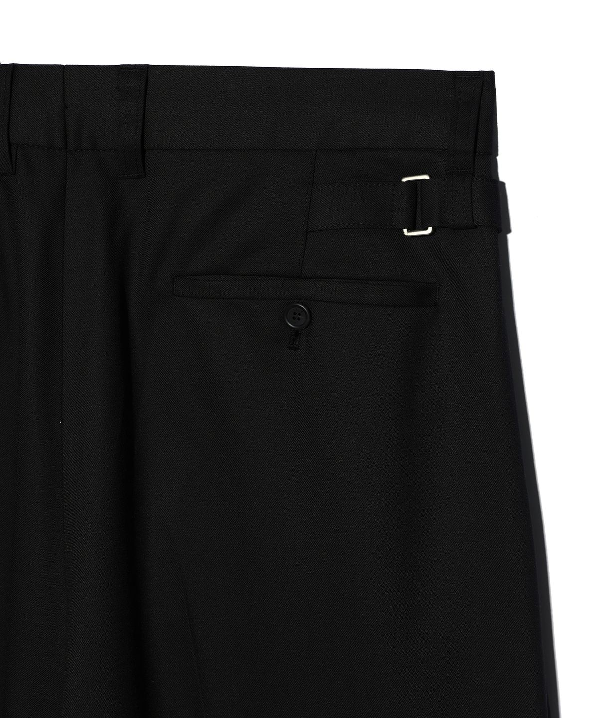 이에이(IEY) CREAM EASY TROUSER Black