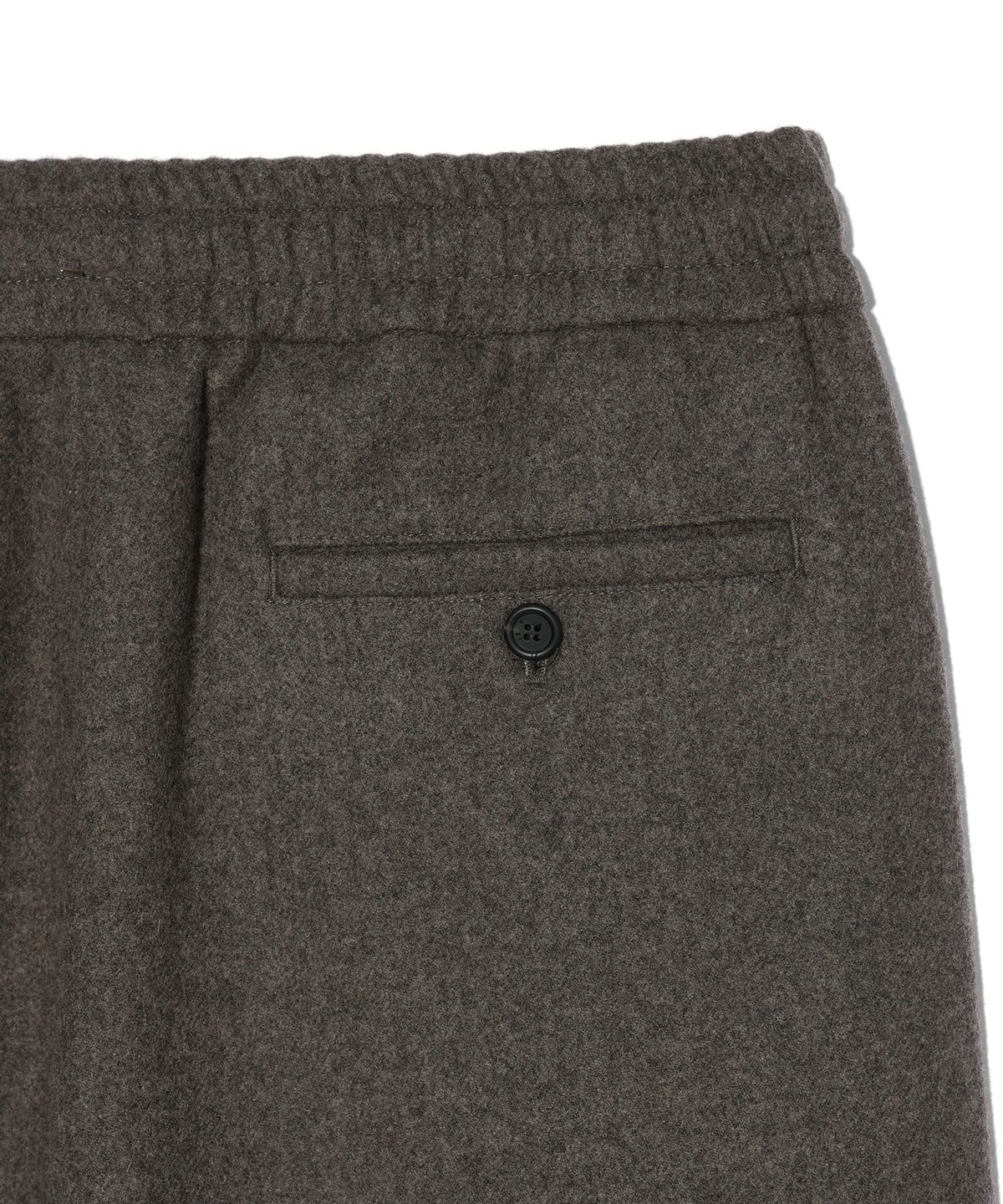 이에이(IEY) EASY BANDING TROUSER Brown