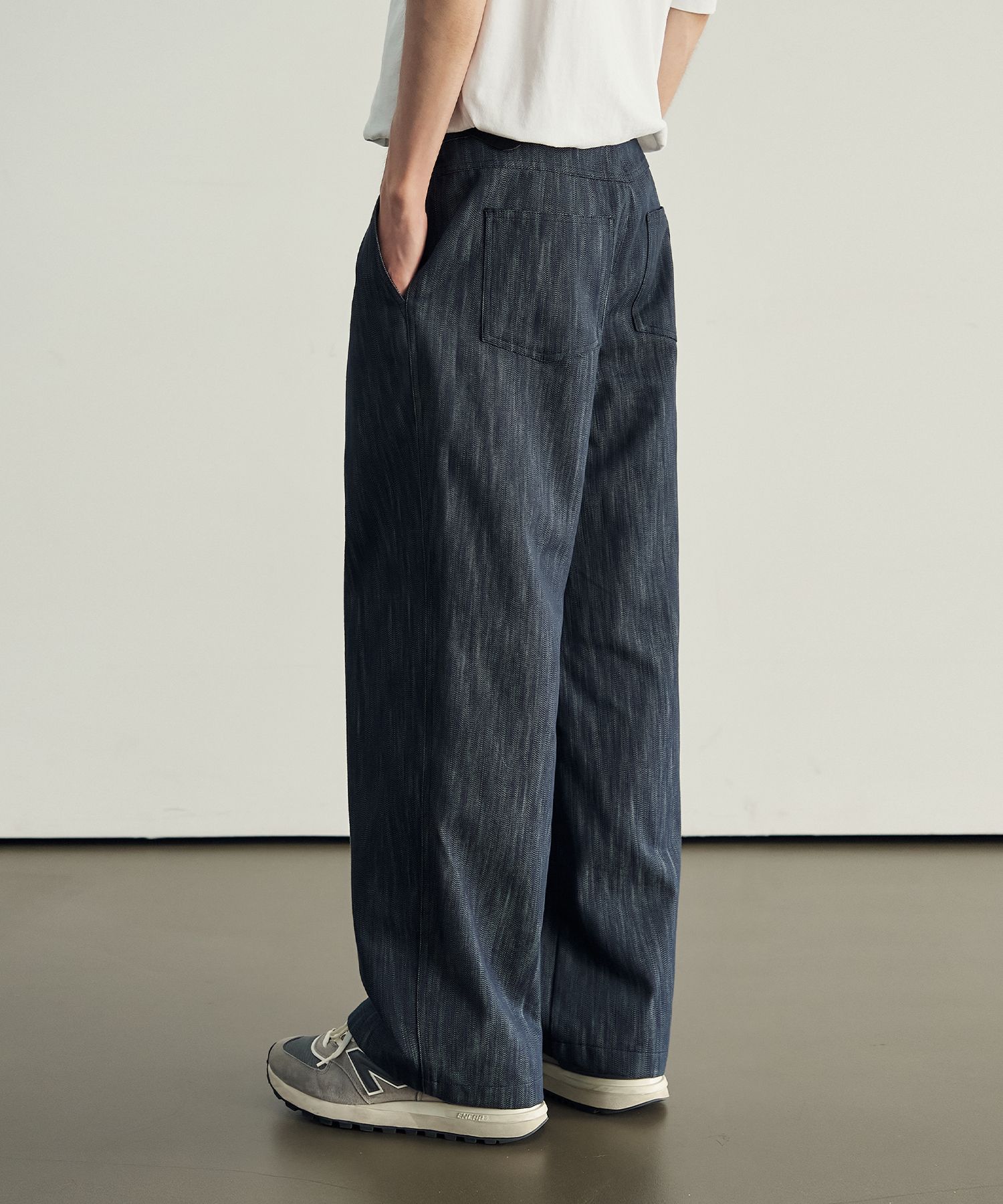 Wide Denim Pants（Indigo） Nanamica Wide Denim Pants Indigo Bleach | Cultizm