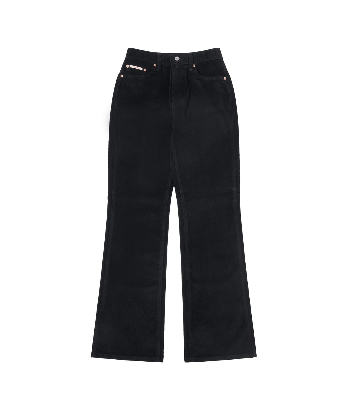 반원 아틀리에(VANONE ATELIER) P3201 코듀로이 플레어 팬츠_Black