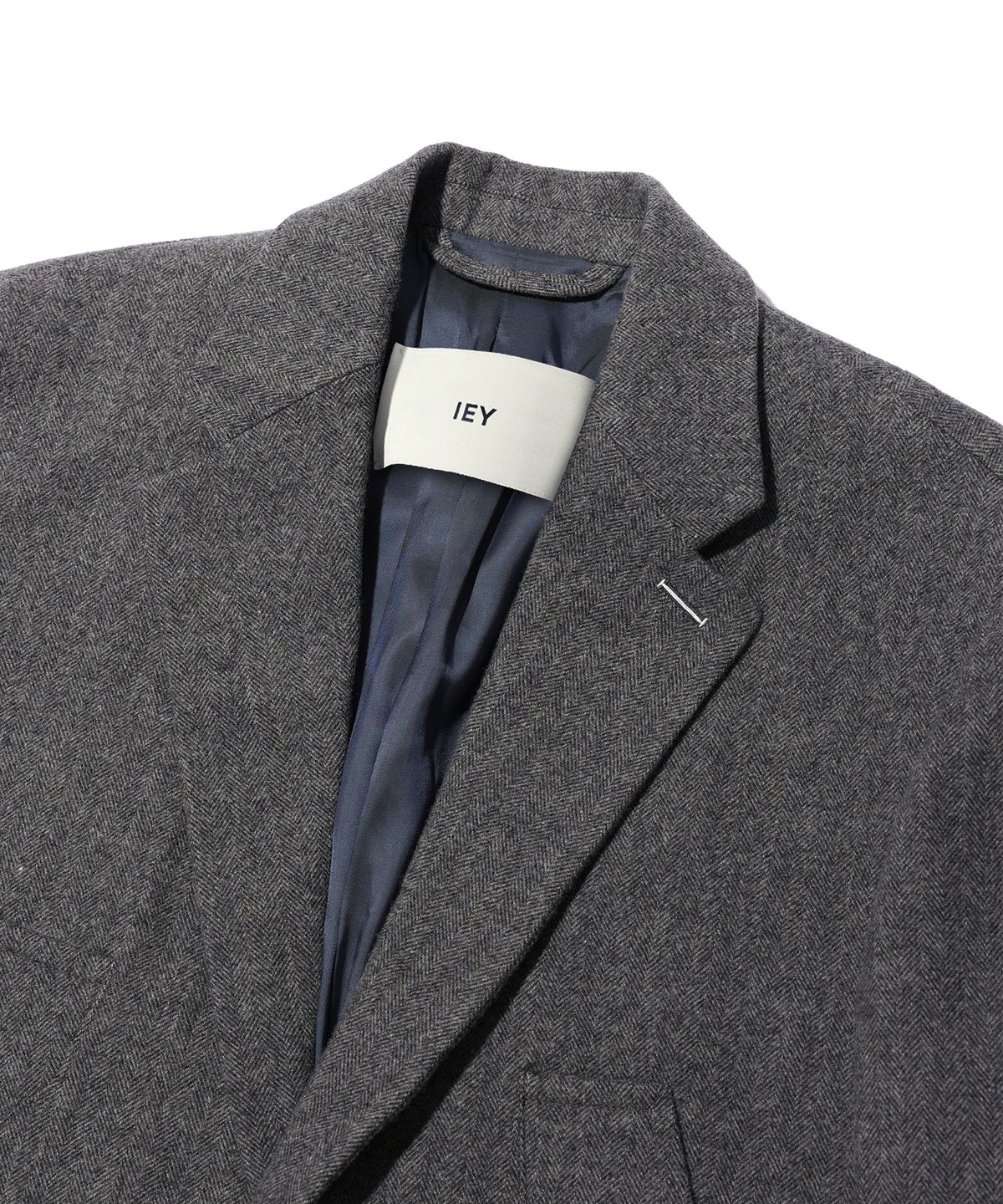 이에이(IEY) WESTERN TAP BLAZER Grey