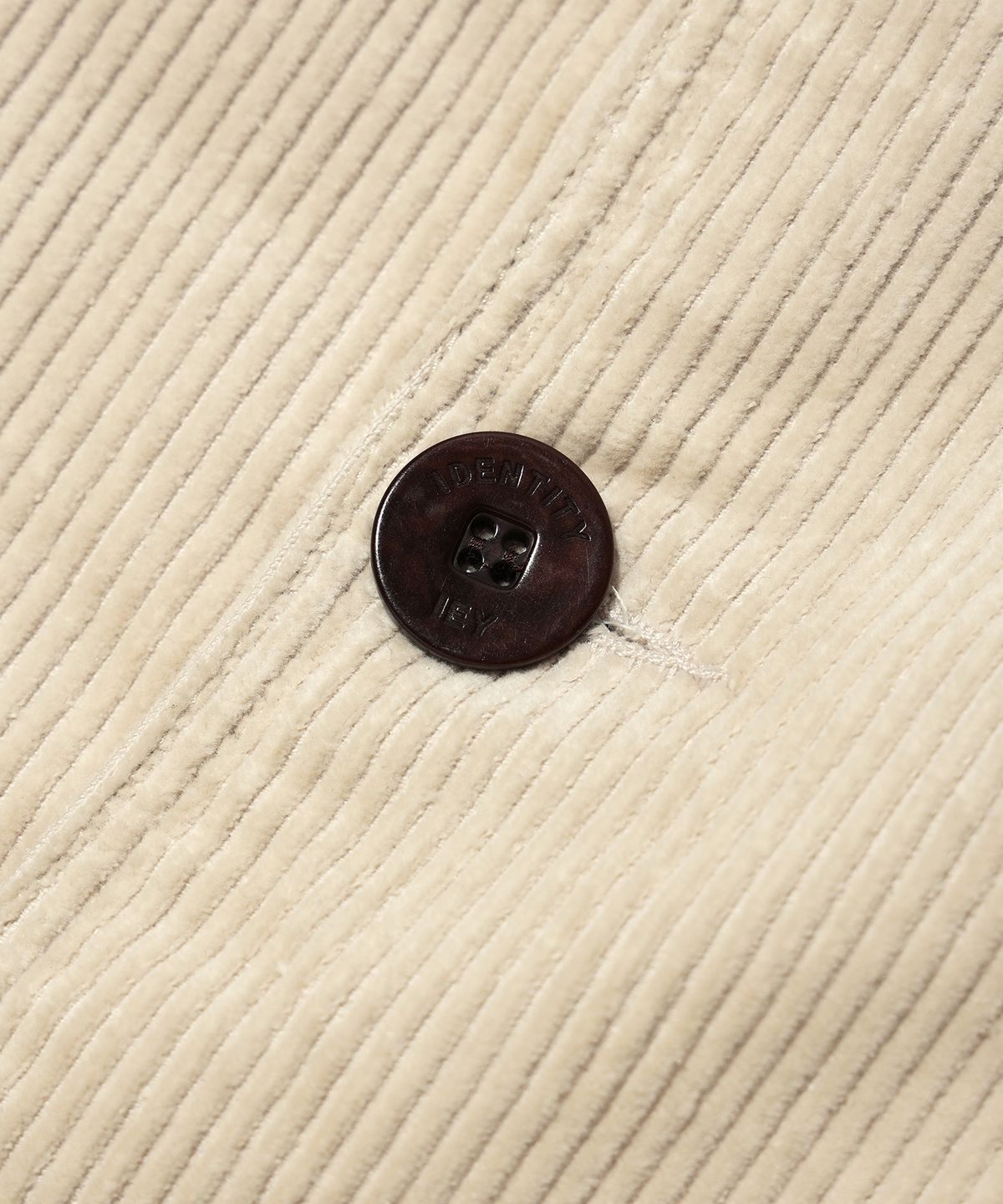 이에이(IEY) VOYAGE CODUROY WORK JACKET Ivory