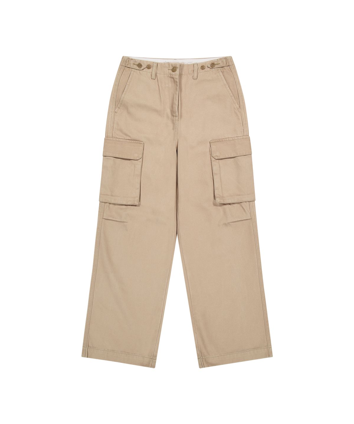 반원 아틀리에(VANONE ATELIER) P3204 피그먼트 카고 팬츠_Beige